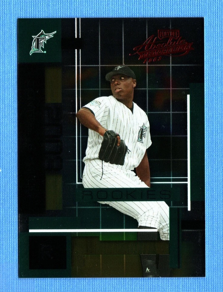 2003 Absolute Memorabilia #204 Dontrelle Willis ROO Florida Marlins 951/1000 - Image 1 of 1