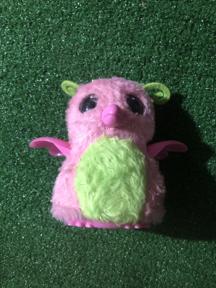 Hatchimals Hatchibabies 5" Interactive Pink & Green Chee Tree Bird  Lights Noise - Image 1 of 1