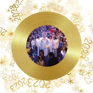 ABBA - Happy New Year - Felicidad 7 Inch Limited GOLD Vinyl 2022 No.3249 NEW - Picture 1 of 4