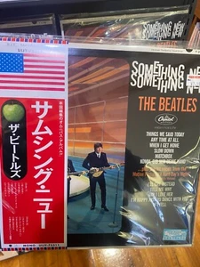 The Beatles Something New Limited Edition Vinyl Japanese Obi Japan New - Picture 1 of 2