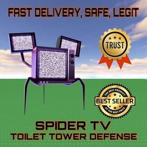 Spider TV | Toilet Tower Defense | TTD | The Cheapest and Fast - Picture 1 of 1