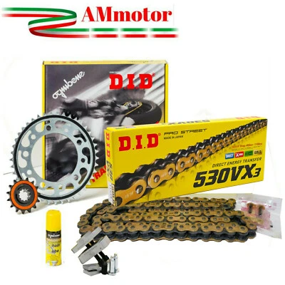 Kit DID Honda CB 1000 R 2011 Moto Trasmissione Catena 530 VX3 Rapporti Mod 16 46 Foto 1 de 4