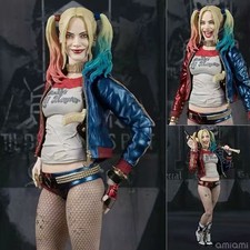 3 Face 3 Head SHFiguarts SHF DC Suicide Squad Harley Quinn Action Figures Toys