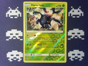 Heracross 11/147 Burning Shadows Reverse Holo Rare Pokemon SWEET! #BS - Picture 1 of 2