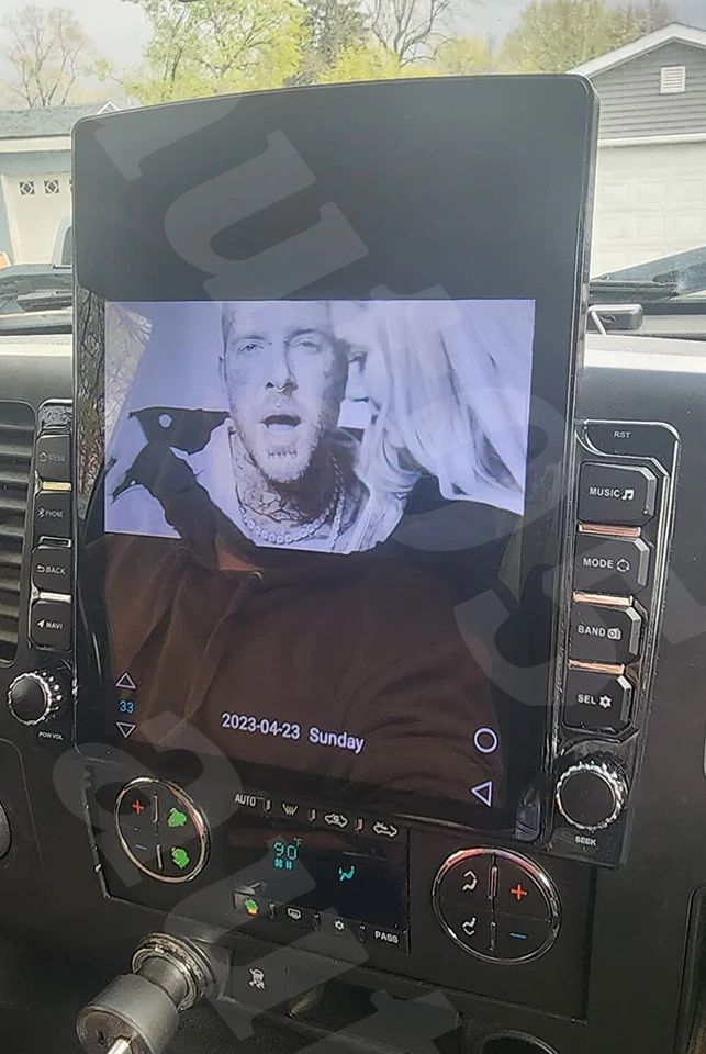 For Chevrolet Silverado GMC Sierra 04-19 Wifi Carplay Android 13 Radio GPS Navi Foto 1 de 4