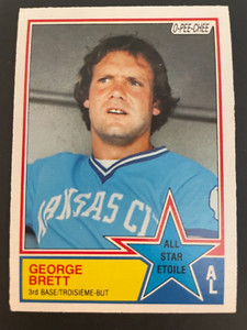 1983 O-Pee-Chee #388 George Brett AS
