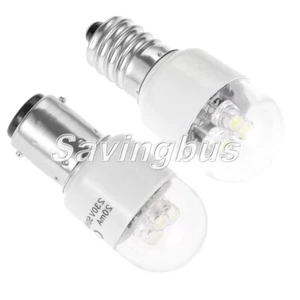 Sewing Machine LED Light Bulbs Light for Singer Leap Brother Butterfly BA15D E14 - Picture 1 of 3