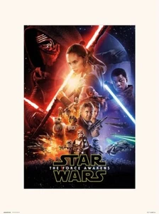 Star Wars The Force Awakens ! art print 30x40 cm - Photo 1/1