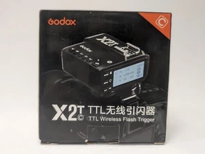 Déclencheur d'émetteur flash sans fil Godox X2T-C TTL pour appareil photo Canon - Photo 1 sur 9