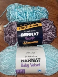 Bernat yarn - VELVET, BABY VELVET, BABY CRUSHED VELVET yarnspirations - Picture 1 of 24
