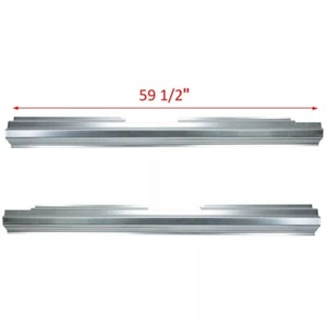 Fit For 1984-1996 Jeep Wagoneer & Comanche Slip-On Rocker Panels - Picture 1 of 8