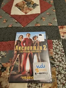 ANCHORMAN 2: THE LEGEND CONTINUES(2013 FILM) DVD BRAND NEW FACTORY SEALED - Picture 1 of 6