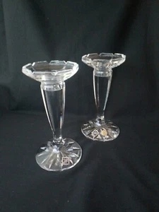 Stunning Bohemia Jihlava, Crystal Candleholders - Picture 1 of 9