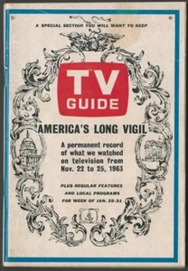 Guía de televisión 1964 - JFK President Kennedy Assasination edición y listados de televisión - Imagen 1 de 3