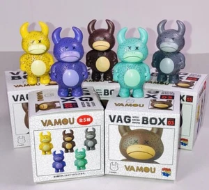 Medicom Vamou VAG Gacha Box Serie 3 komplett 5-teiliges Set Aug 2017 Kunst Spielzeug Uamou - Bild 1 von 11