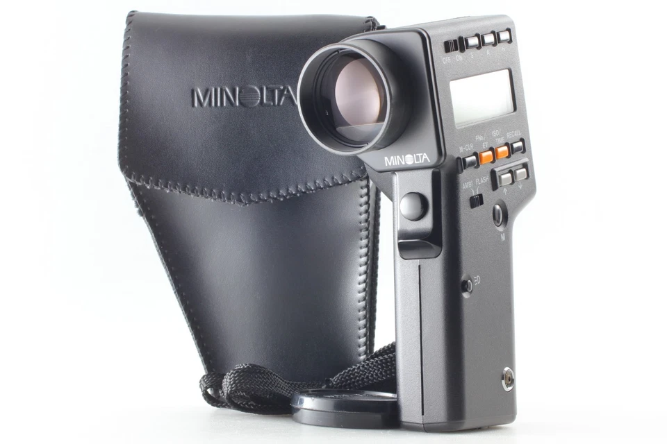 【TOP MINT w/Case】Minolta Spotmeter F Digital Exposure Meter From Japan 635 - Image 1 of 4