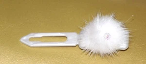 S-2745_Angeldog_Hundefellspange_Haarschleife_fester Halt_Haarspange_Hund_klein - Bild 1 von 1