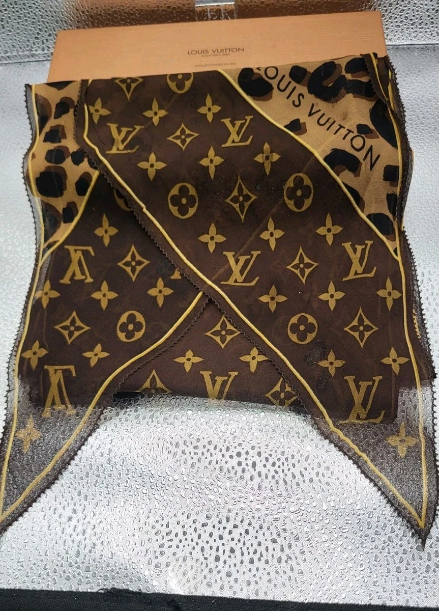 Louis Vuitton Animal Print Scarves & Wraps for Women for sale | eBay
