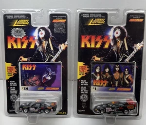 1997 Johnny Lightning Kiss Paul Stanley Star Child Drag Car mit Karte #1 & #34 Neu aus altem Lagerbestand - Bild 1 von 10