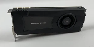 PNY Nvidia GeForce GTX 1080 - 8GB GDDR5X PCIe 3.0 x16 - 1x HDMI, DVI - 3x DP - Afbeelding 1 van 4
