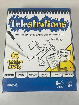 Telestrations Board Game by USAopoly - Image 1 of 4
