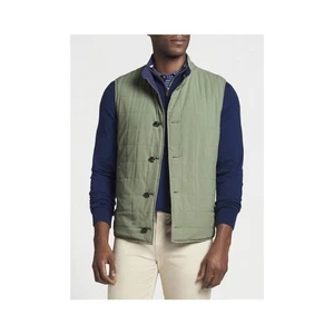 Peter Millar Men's Navy Spring Soft Reversible Vest - XXL - Picture 1 of 14
