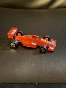 Road Champs 1987 Red Diecast Indy Car Formula 3” Length 114 Racing Toy Car - Picture 1 of 4