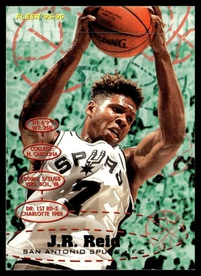 1995-96 Fleer J.R. Reid San Antonio Spurs #171 - Image 1 of 2