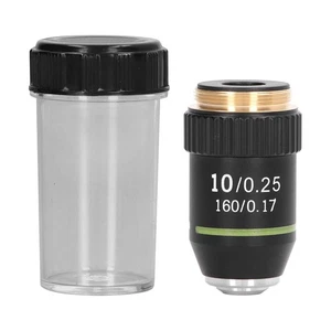 Microscope Lens Achromatic Objective 10X 20.2mm Interface Accessory For Replacem - Bild 1 von 22