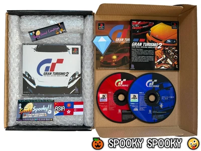 Gran Turismo 2 PS1 SCPS-45457 - NTSC-J Asian VGC - English 中文 - Natural Disc's - Image 1 of 4