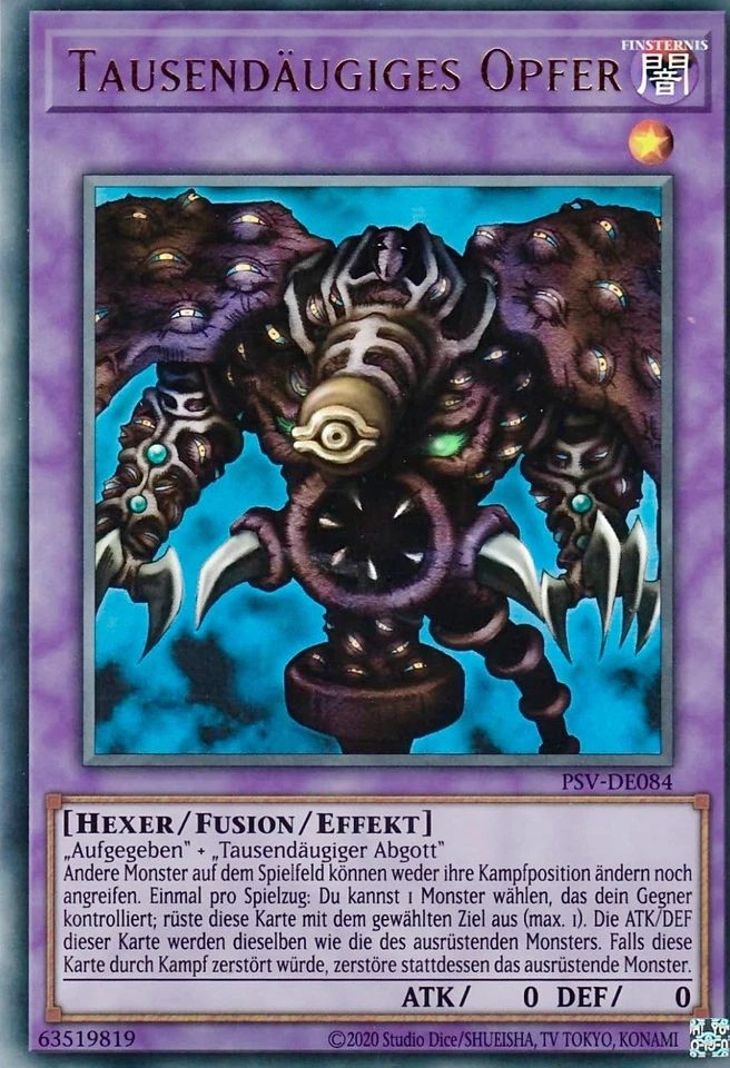 Yu-Gi-Oh! Pharaoh’s Servant (25th Anniversary Edition) PSV-DE Einzelkarten - DE - Bild 1 von 1