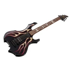 ESP George Lynch GL-F Barítono - Hot Rod Flames - Custom Shop * NUEVO (NOS) * - Imagen 1 de 12