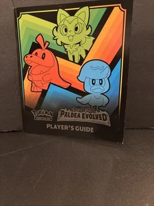 Pokemon Paldea Evolved Guida Giocatore da ETB Elite Trainer Box SOLO LIBRO - Foto 1 di 6