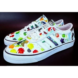 Adidas HVW8 x AdiEase Kevin Lyons Skate Shoes sneakers mens size 10 White paint - Picture 1 of 7