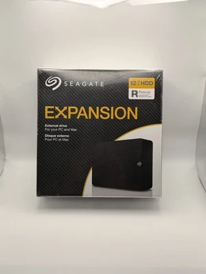 Unidad externa Seagate Expansion 12 TB (SRD0NF2) NUEVA SELLADA negra Foto 1 de 3