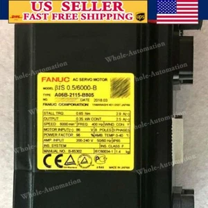 Servomotor One FANUC A06B-2115-B805 A06B2115B805 nuevo envío gastado - Imagen 1 de 4