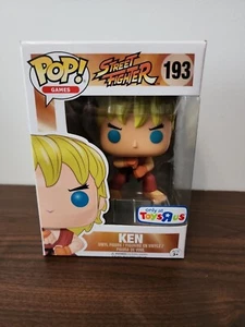 Funko Pop! Games Street Fighter Ken #193 Vinyl Figure Toys R Us exclusive - Picture 1 of 6
