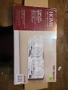 Home Decorators Tulianne 2 Light LED Vanity Light Chrome Crystal - Picture 1 of 4