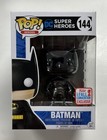 Funko Pop! DC Super Heroes BATMAN #144 (Black Chrome) 2017 NYCC Exclusive NEW!