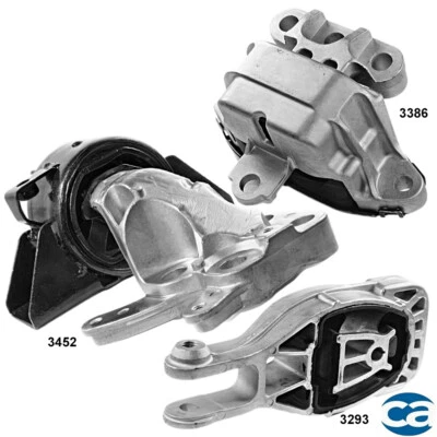 For 15-16 Engine Motor Mounts & Auto Trans Mount 3Pcs Set for Chevrolet Trax 1.8 - Image 1 of 4