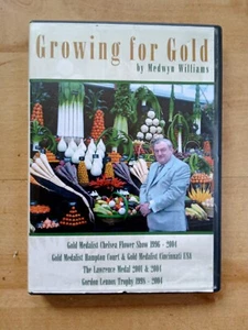 Growing For Gold By Medwyn Williams. 9x RHSC Flower Show Gold Medalist (DVD '04) - Picture 1 of 3