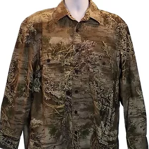 Vintage RedHead Camo RealTree Hunting Shirt Mens Large Long Sleeve Advantage Max - Picture 1 of 10