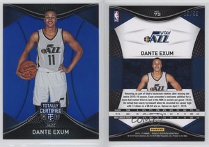 2016-17 Panini Totally Certified Blue /99 Dante Exum #72