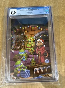 TMNT SABATO MATTINA AVVENTURE Natale 7 JASON VIRGIN VAR 2023 IDW Cgc 9,6 - Foto 1 di 7