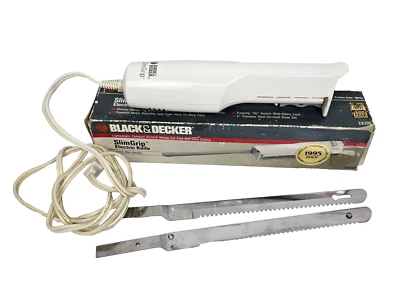 Легкий электрический резной нож Black & Decker с тонким захватом модель EK100 протестирован - Изображение 1 из 4