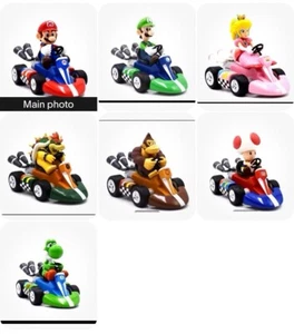 Super Mario Bros Mario Kart Nintendo 7 Deluxe action figure toys for kids - Picture 1 of 10