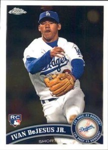 2011 Topps Chrome #190 Ivan DeJesus Jr. Dodgers NM-MT 