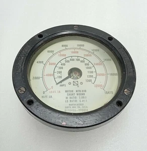 MD TOTCO MARTIN DECKER AMP / LB GAUGE MOTOR MTB 800 - Picture 1 of 4