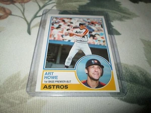 1983 OPC BASEBALL CARD / 372 ART HOWE  HOUSTON ASTROS O-PEE-CHEE - Picture 1 of 2