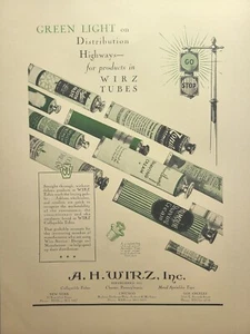 Wirz Product Tubes Chester PA Metal Sprinkler Tops Vintage Print Ad 1931 - Picture 1 of 4